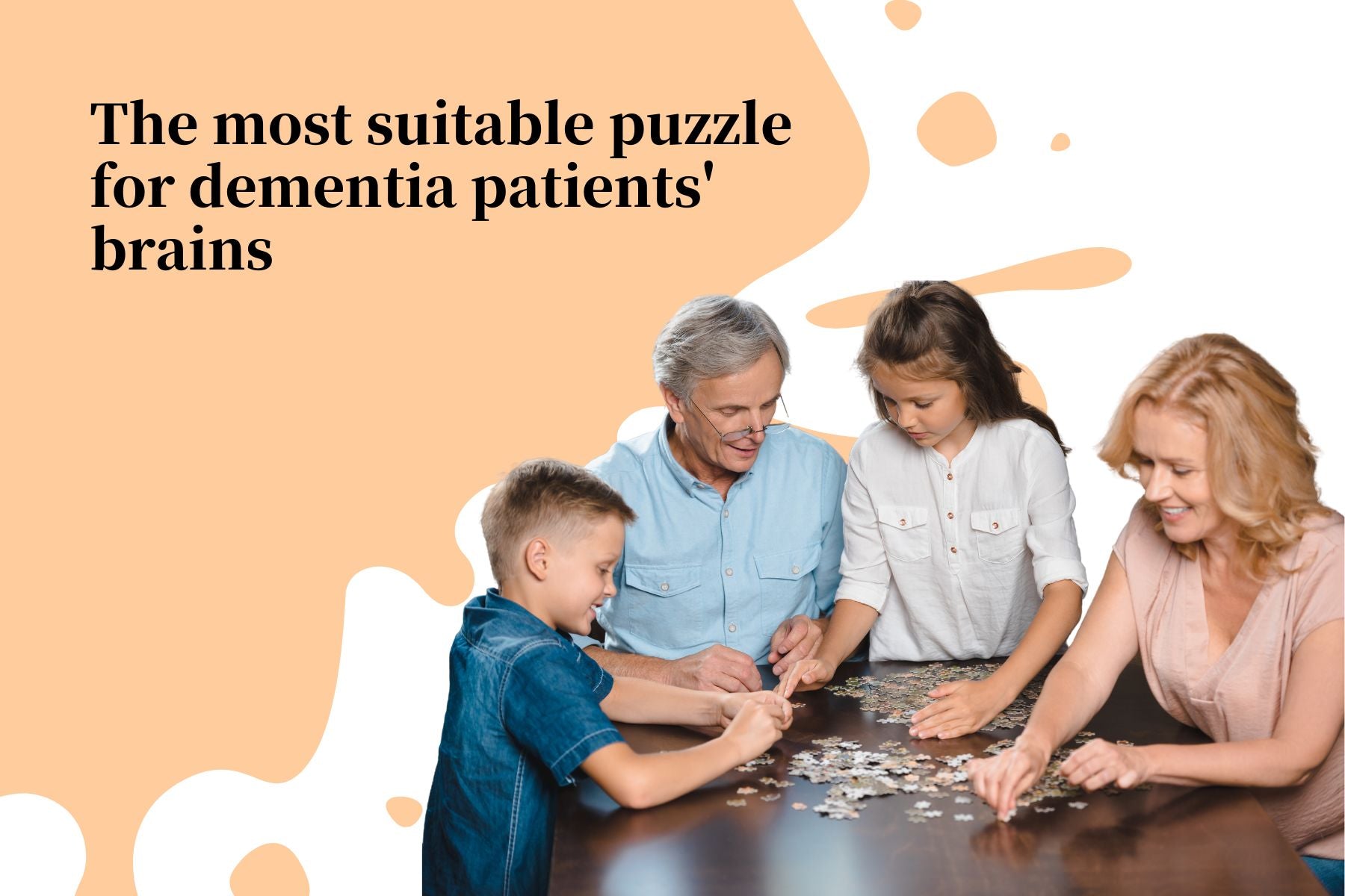 The most suitable puzzle for dementia patients' brains Pitoies