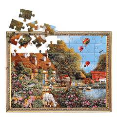 Pitoies 64 Piece Dementia Jigsaw Puzzle - Fantasy Garden