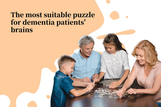 The most suitable puzzle for dementia patients' brains